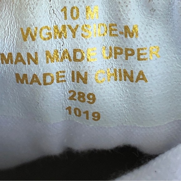 Guess Women's Gilda Atheltic Sneakers size 10 M WGMYSIDE-M White Casual Low Top - Picture 9 of 10